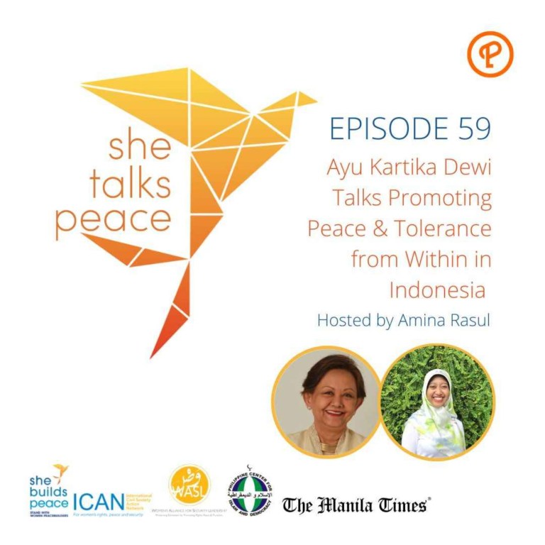 Ayu Kartika Dewi Talks Promoting Peace & Tolerance from Within in Indonesia